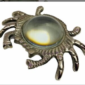 Antique Brass Look Nautical Magnifying Glass